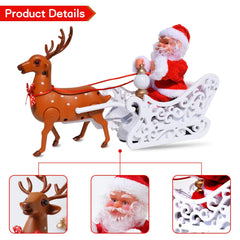 PUPPY GO Santa Elk Sled doll singing adds joyful holiday ambience.