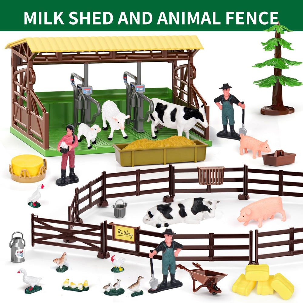 Pupu Pig farm fence pieces enable customizable enclosures.