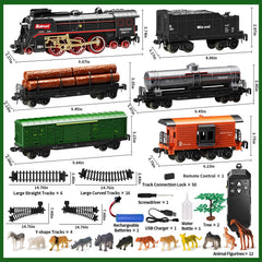 Pupu Pig track-layout options encourage kids to design unique rail adventures