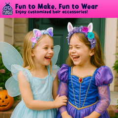 PURPLE LADYBUG cat ear decor clips add playful accents.