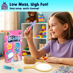 Purple Ladybug kids crafting session promotes imagination and focus