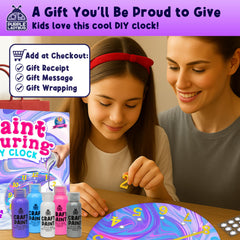 PURPLE LADYBUG clock face and hands showing time-telling activity