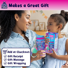 Purple Ladybug mermaid charms add personalization and charm to kids' bottles.