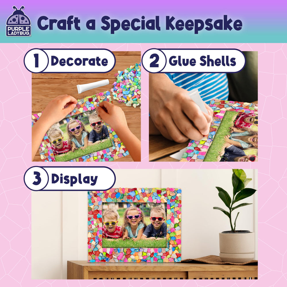 Purple Ladybug non-toxic crafting keeps indoor projects safe for kids