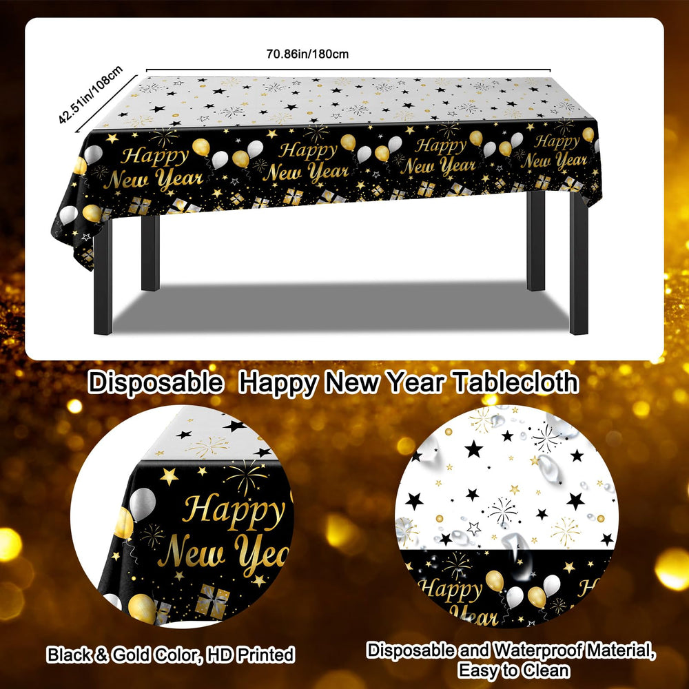 Purtarly 2026 foil balloon adds numeric focal point to NYE décor