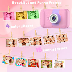 PURULU Kids Camera includes a 32GB SD card for immediate memory storage.