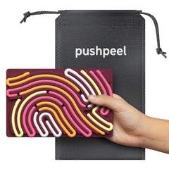Pushpeel Sensory Activity Board used for dexterity and concentration practice