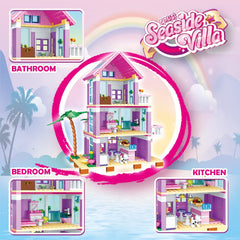PUSITI Seaside Villa Building Set detailed instructions guide easy assembly and confidence.
