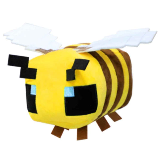 Putrer Bee plush close-up showing silky fur for a soft touch.