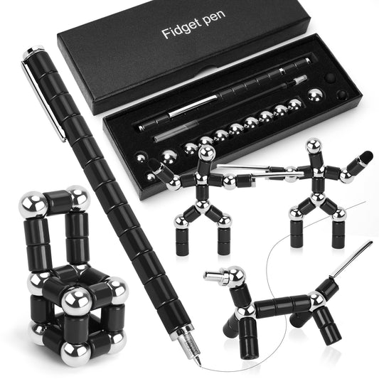 Puxmrko Finger Pen packaging showcases a gift-ready teen presentation.