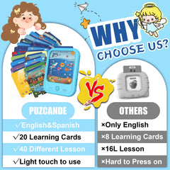 Puzcande foods cards pair vocabulary with everyday meals.