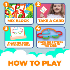 puzgic Stem Kids Toys classroom-friendly set for collaborative play and sharing