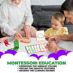puzgic Stem Kids Toys early education aids color cognition and hand-eye coordination