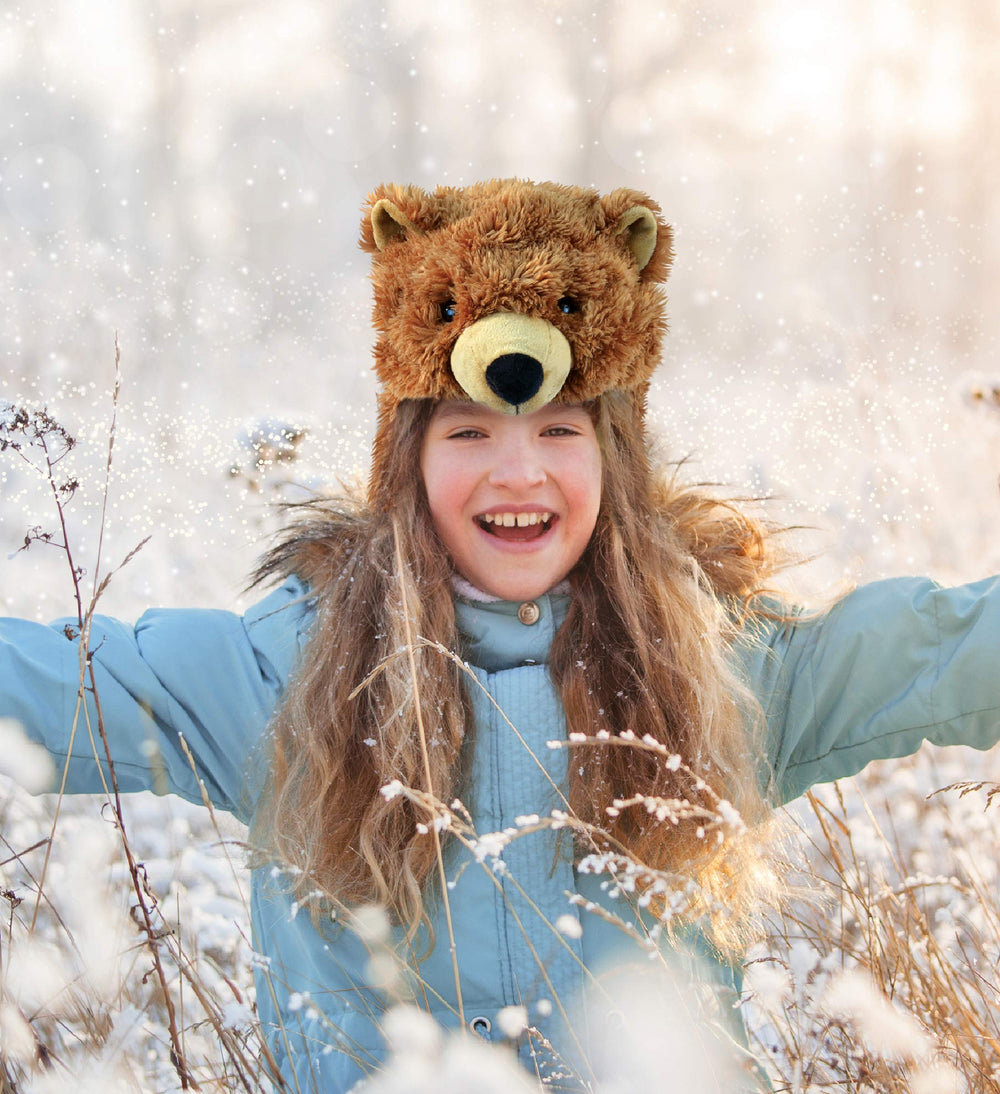 Care guide for Puzzled bear hat: hand wash cold