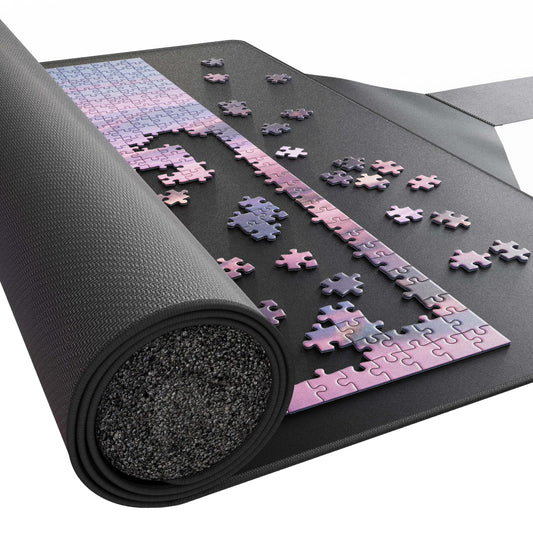 Puzzlup premium puzzle mat 37x59 inches offers a stable workspace.