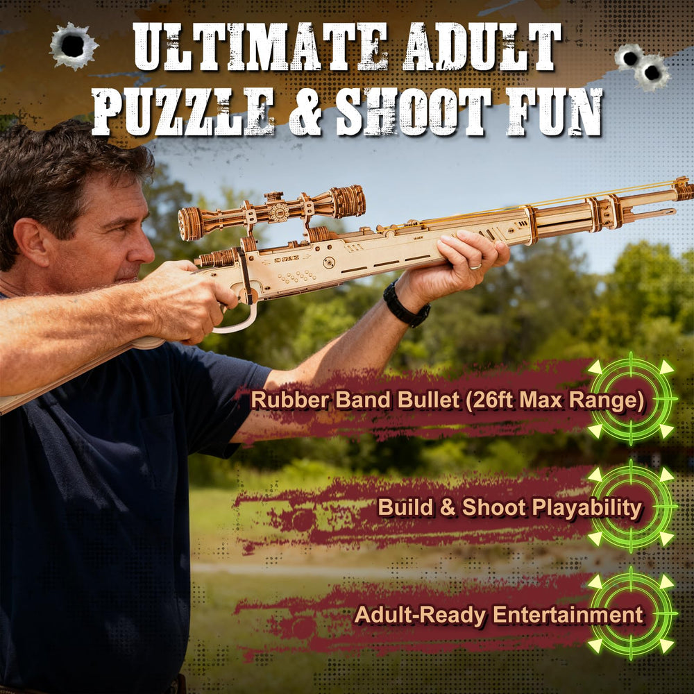 PuzzVerse compact wooden grip shows durable, comfortable handling