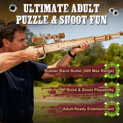 PuzzVerse compact wooden grip shows durable, comfortable handling