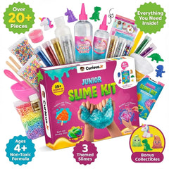 PW DIY Slime Kit glitter powders add sparkle to slime projects