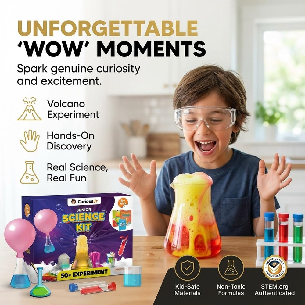 PW Junior Science Kit Fiz-tastic Fun: safe fizzing experiments for curious minds.