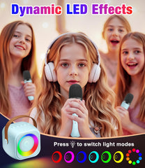 Pxzvd LED ring light enhances stage visuals during playtime.