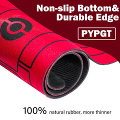 PYPGT playmat non-slip design keeps cards in place during intense rounds.