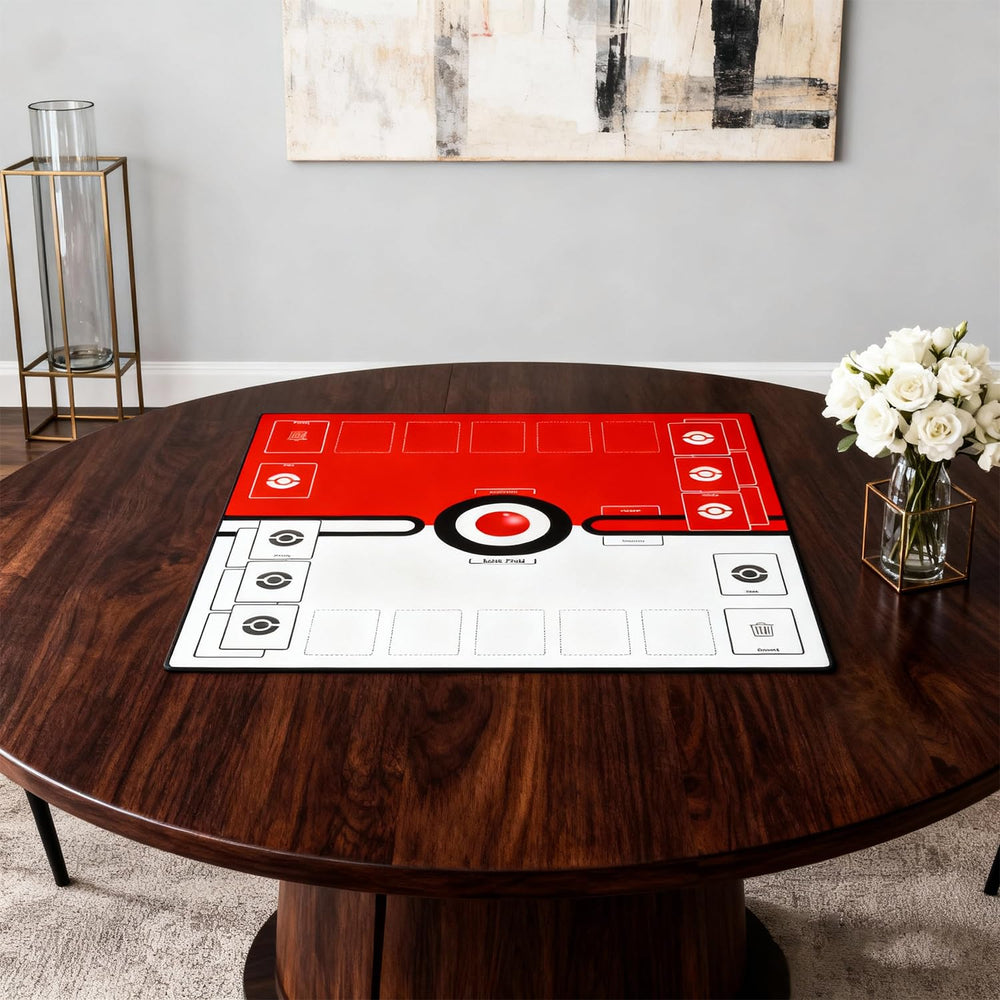 PYPGT playmat is waterproof and stain-resistant for easy cleaning.