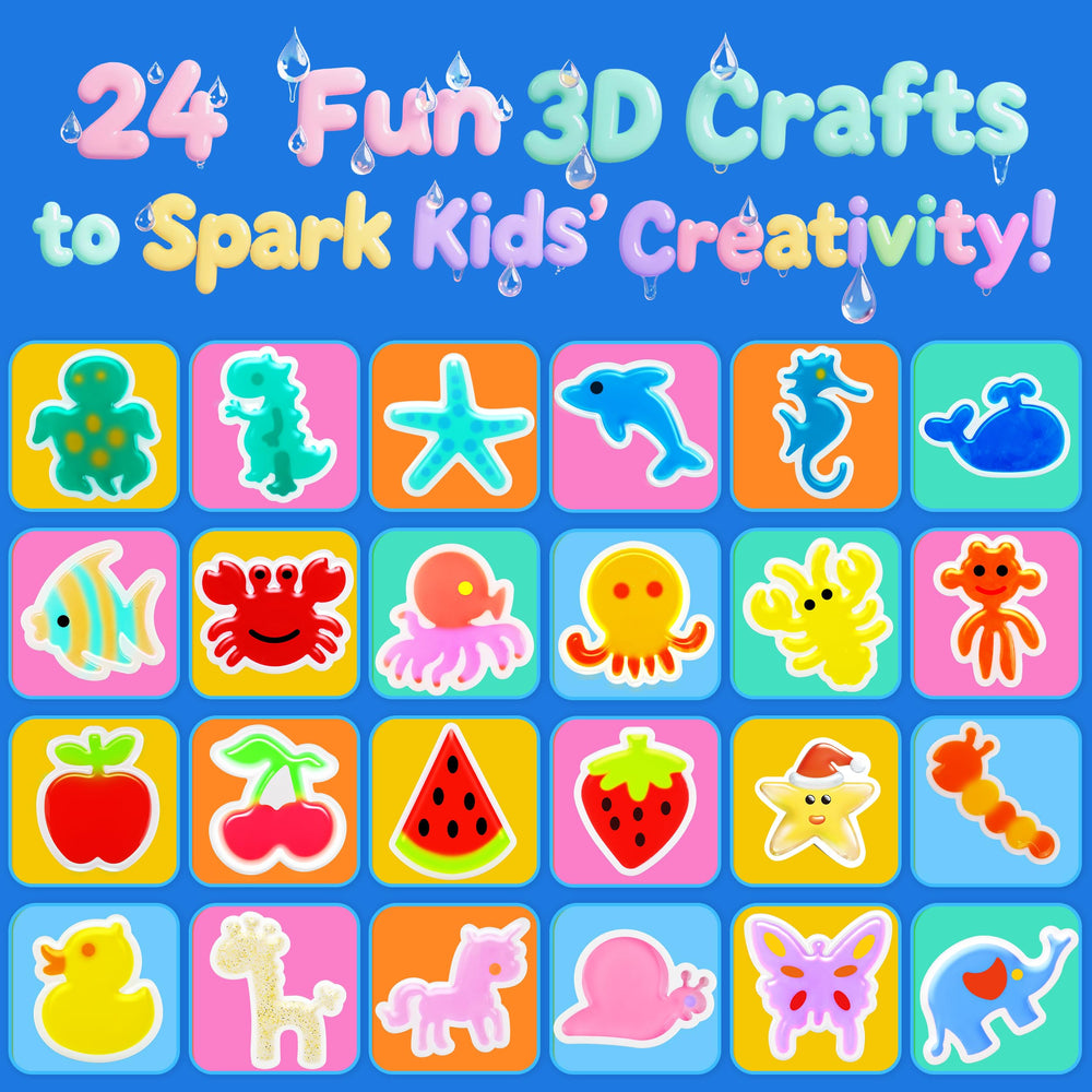 QANIY Magic Water Elf Kit magic powder supports varied textures and effects