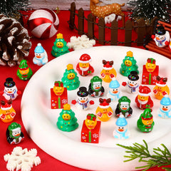 QAUYETM reindeer duck adds whimsy to holiday shelves and DIY crafts.