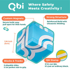 QBI Play Starter garage launcher showcases interactive launch action and repeatable cause-effect play