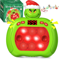 QBvuj Christmas pop light up fidget toy with bright lights for tactile play
