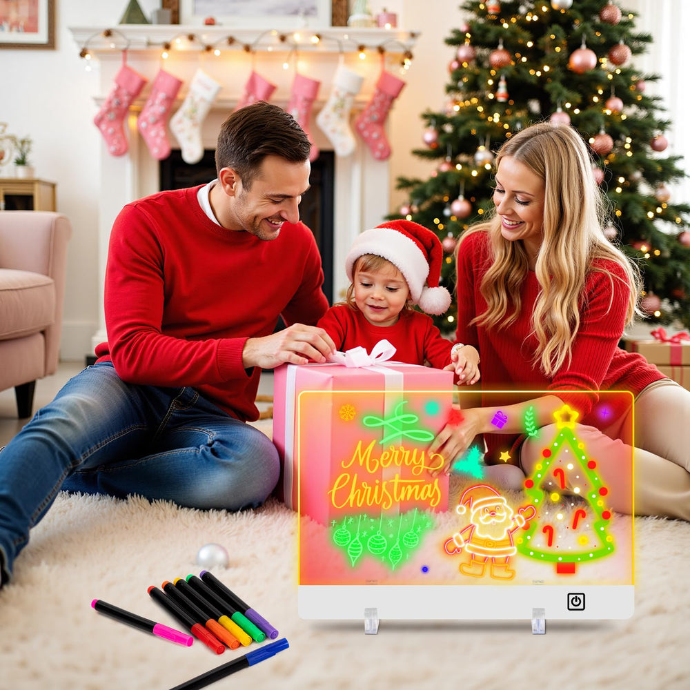 QCQHDU clear acrylic surface offers spacious drawing area
