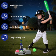 QDRAGON LED Tball auto-ejected ball adds variety to practice.