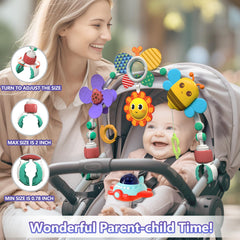 qesfir musical arch butterfly rattle adds color and sound cues