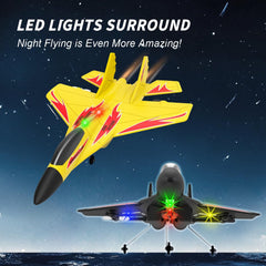 QFCST dual-motor RC plane delivers strong takeoff power and steady climbs.