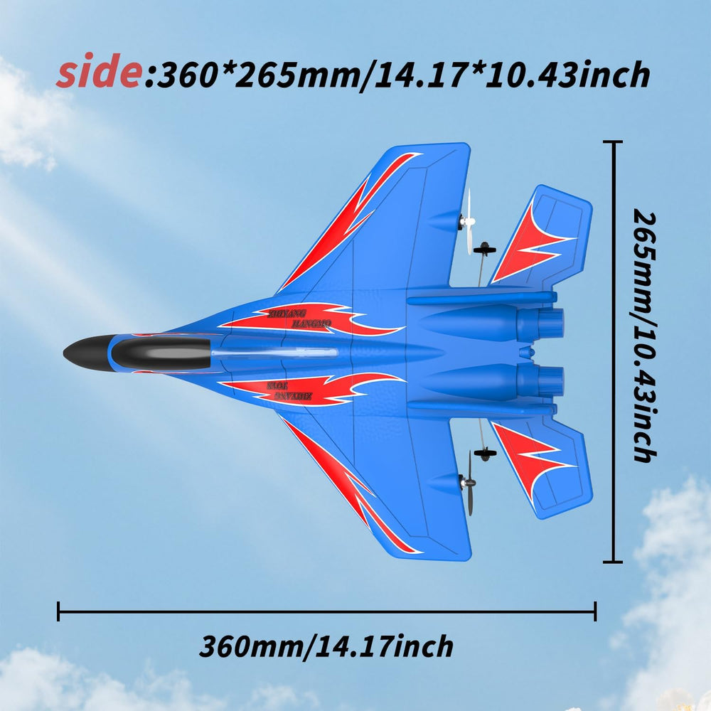QFCST foam RC plane quick assembly for airborne action in minutes.