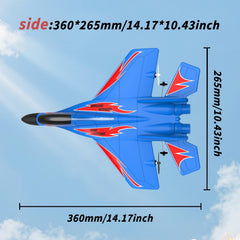 QFCST foam RC plane quick assembly for airborne action in minutes.