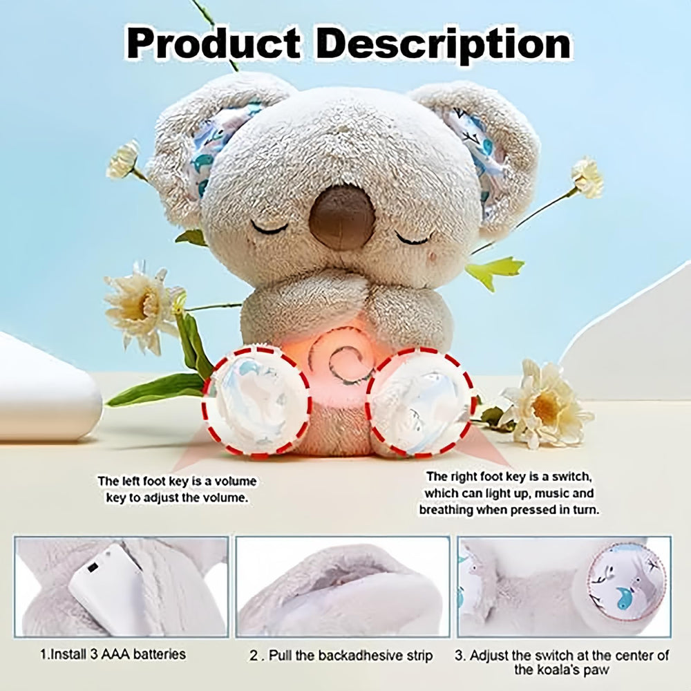 QFCST Relief Koala compatible with therapy or classroom spaces as soothing companion.