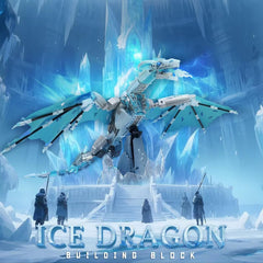 QFJ Ice Dragon front view for impressive shelf display.
