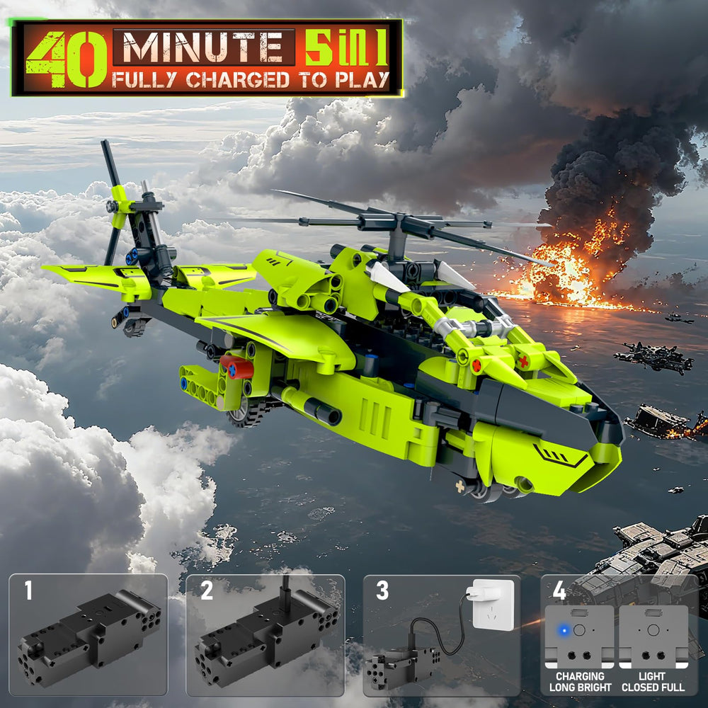 QHECTTY piece pack collection reveals 636 colorful parts for imaginative construction.