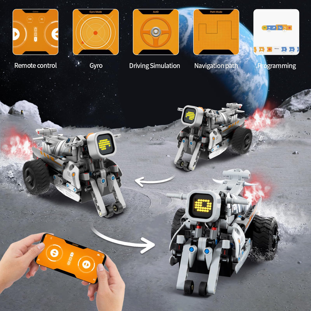 QHECTTY LED eye modules providing vivid visuals and interactive features