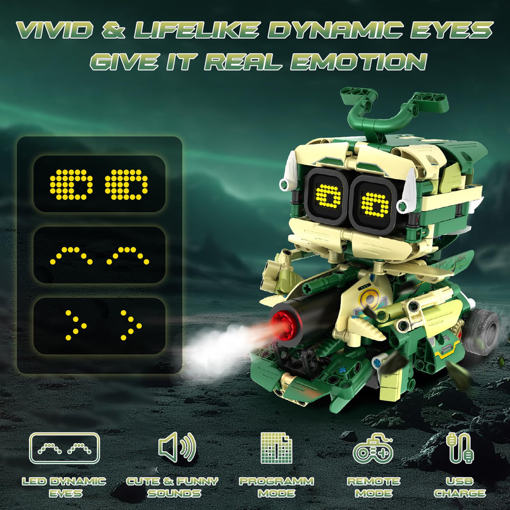 QHECTTY STEM remote-control module visual focus: remote control enables easy driving.
