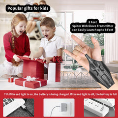 Usage on a wall with the QHJIU Spider Web Shooter 2.0 for heroic poses and scenes.