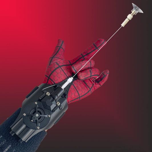 QHJIU Spider Web Shooter assembly view showing durable 3D-printed parts