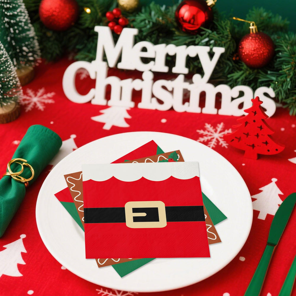 QIYANPAX elf napkins brighten kid-friendly holiday table