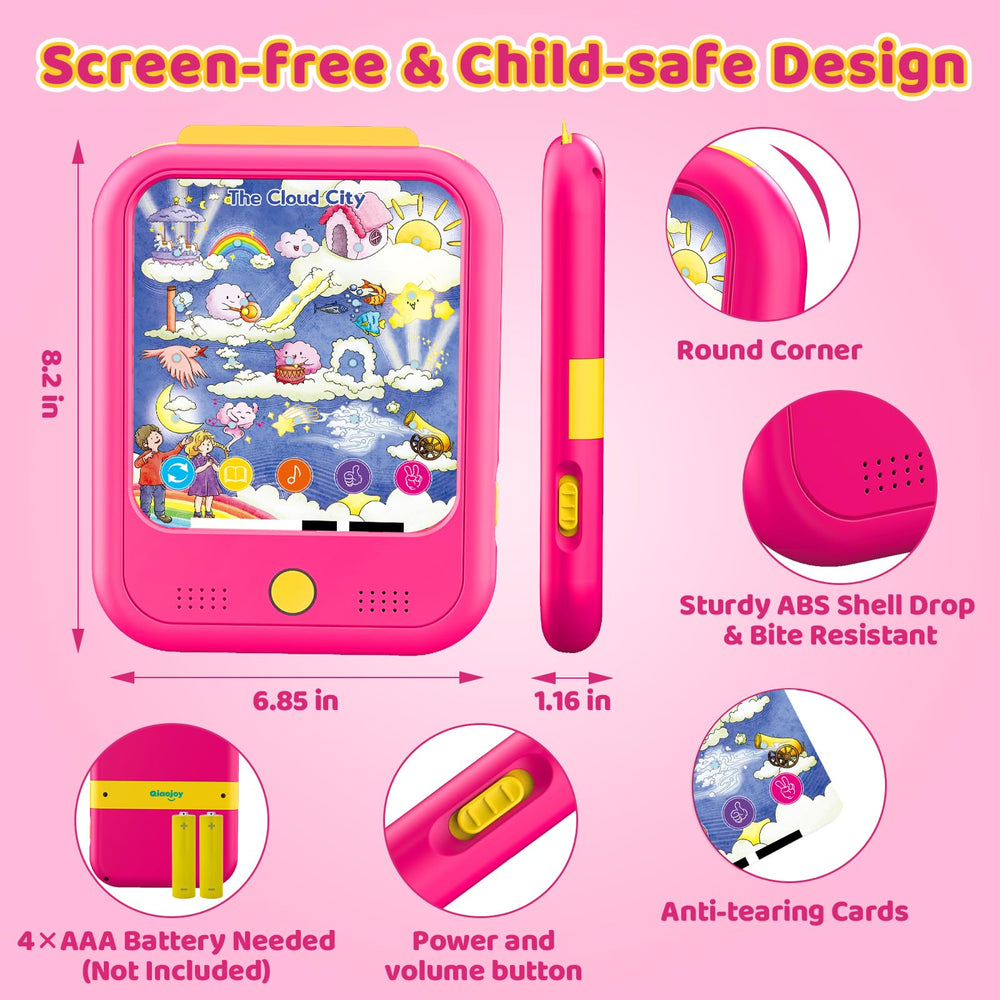 Qiaojoy Kids Learning Tablet gift-ready packaging makes a thoughtful birthday present.