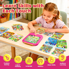 Qiaojoy Kids Learning Tablet story-adventures spark imagination and cultural curiosity.
