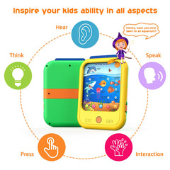Qiaojoy Screen-Free Design image promotes safe, hands-on learning without screens.