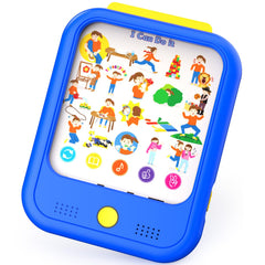 Qiaojoy tablet language switch enables quick bilingual exploration in English and Spanish
