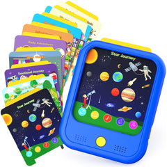 Qiaojoy talking cards interact with children, inviting questions and imaginative responses