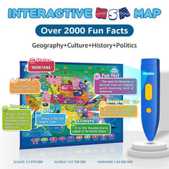 Qiaojoy world map with global facts across 195 countries